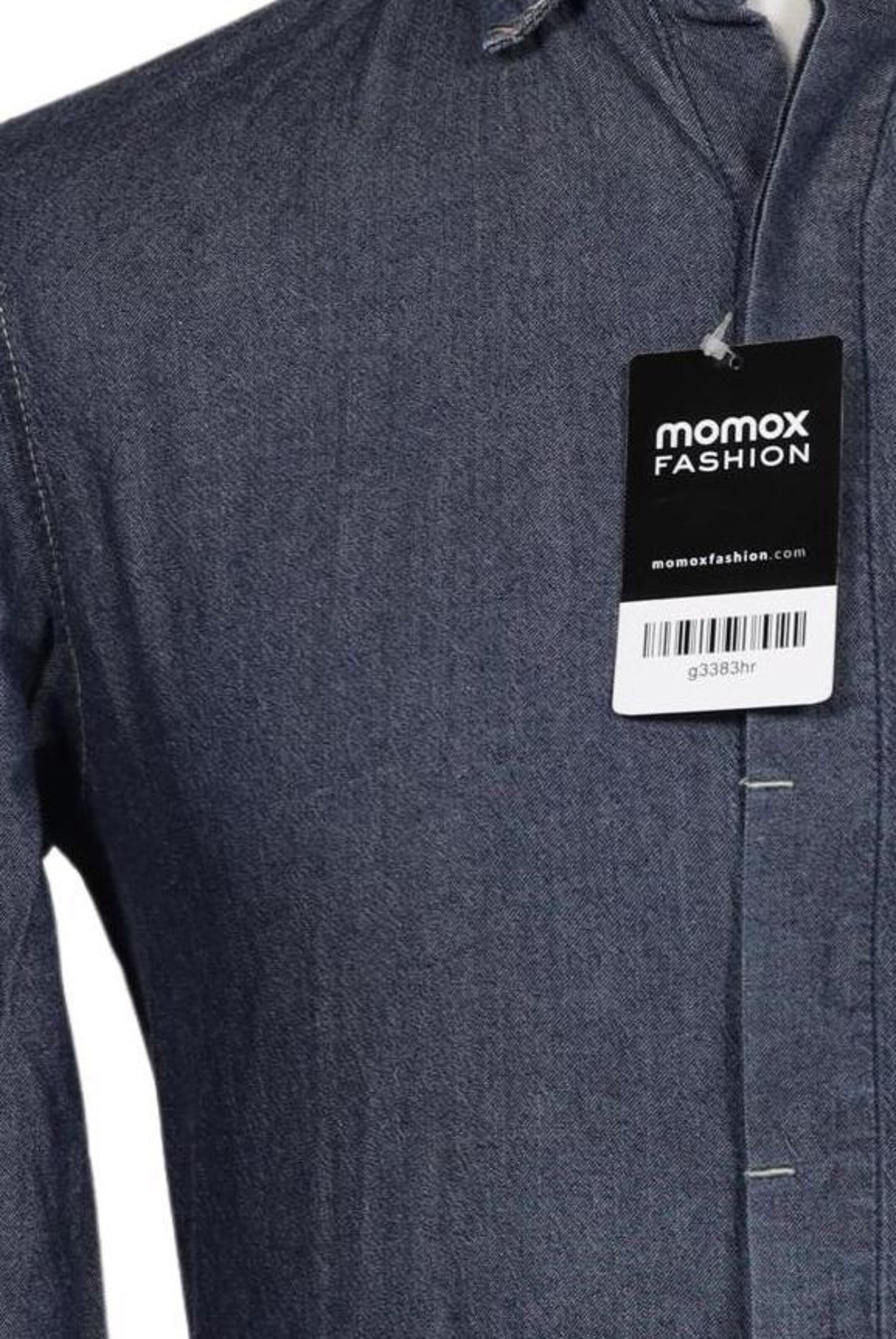 Sisley Button Up Shirt in M in Blue