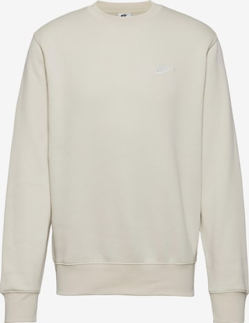 Nike Sportswear Суичър 'Club' в зелено: отпред