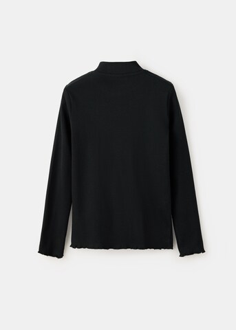 MANGO KIDS Shirt 'TURBORIB' in Zwart