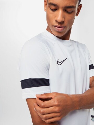 NIKE Functioneel shirt 'Academy 21' in Wit