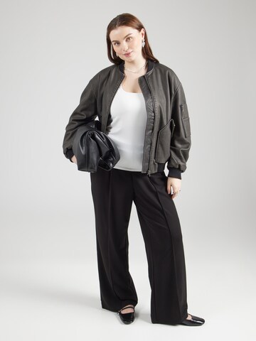 ONLY Carmakoma - Top 'CAREA' en blanco