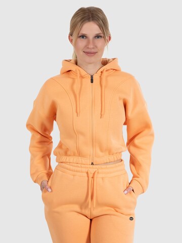 Veste de survêtement ' Elma ' Smilodox en orange : devant