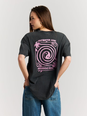 PROTEST Shirt 'PRTBowler' in Zwart