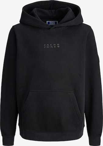 Jack & Jones Junior Sweatshirt 'JCOPoint' in Schwarz: Vorderseite