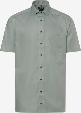 OLYMP Button Up Shirt in Green: front