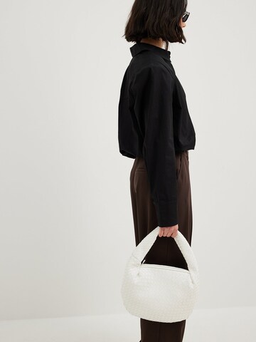 NA-KD Handbag in White: front