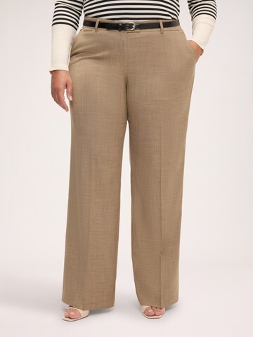 regular Pantaloni di Fiorella Rubino in beige