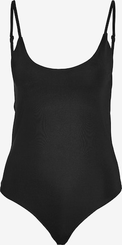 Noisy may - Body camiseta 'TERESA' en negro: frente