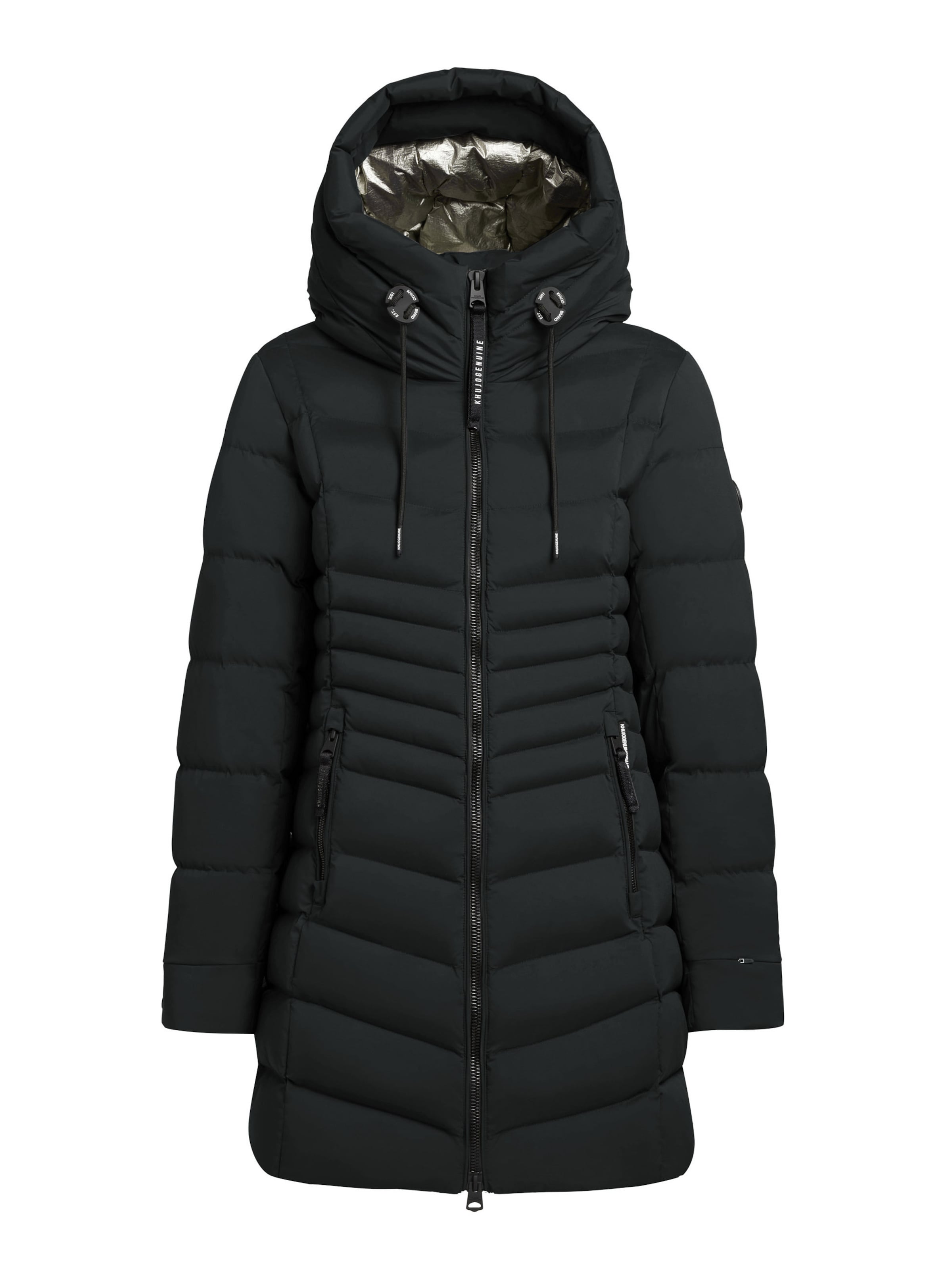 khujo Winter coat 'Lava' in Black: front