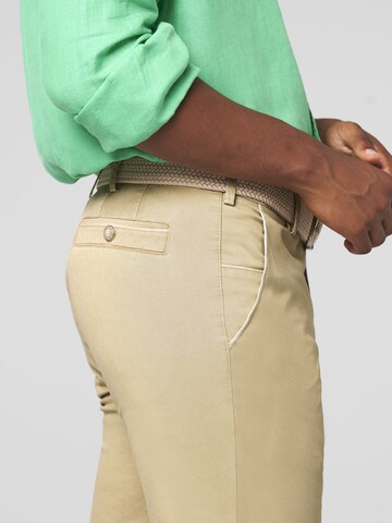 Regular Pantalon chino MEYER en beige