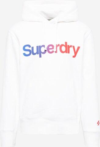 Superdry Bluzka sportowa w kolorze biały: przód