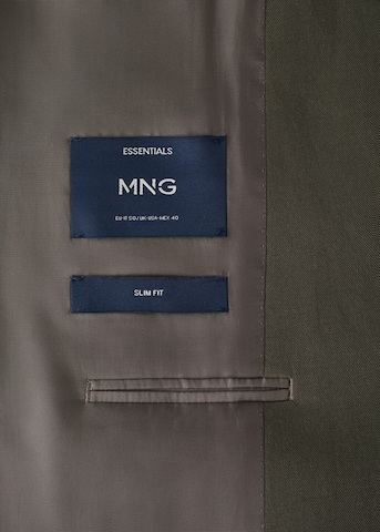 MANGO MAN Slim fit Suit Jacket 'Amalfi' in Green