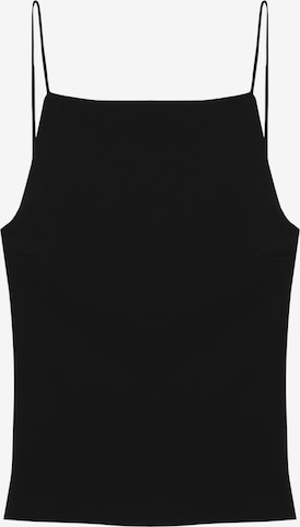 Pull&Bear Top in Schwarz: predná strana