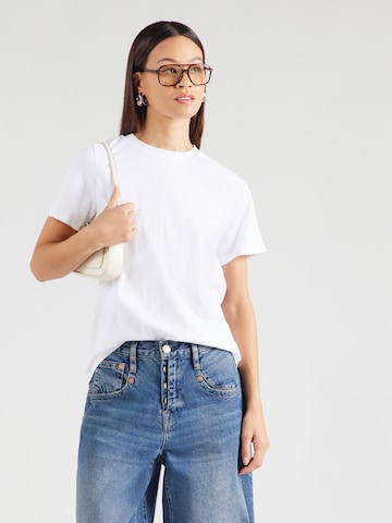 PIECES Shirt 'PCFAST' in White: front
