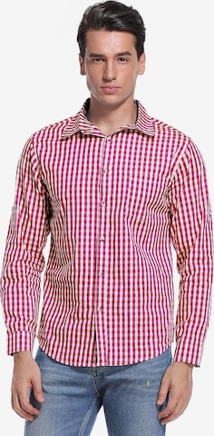 Yesfashion Hemd in Rot: Vorderseite