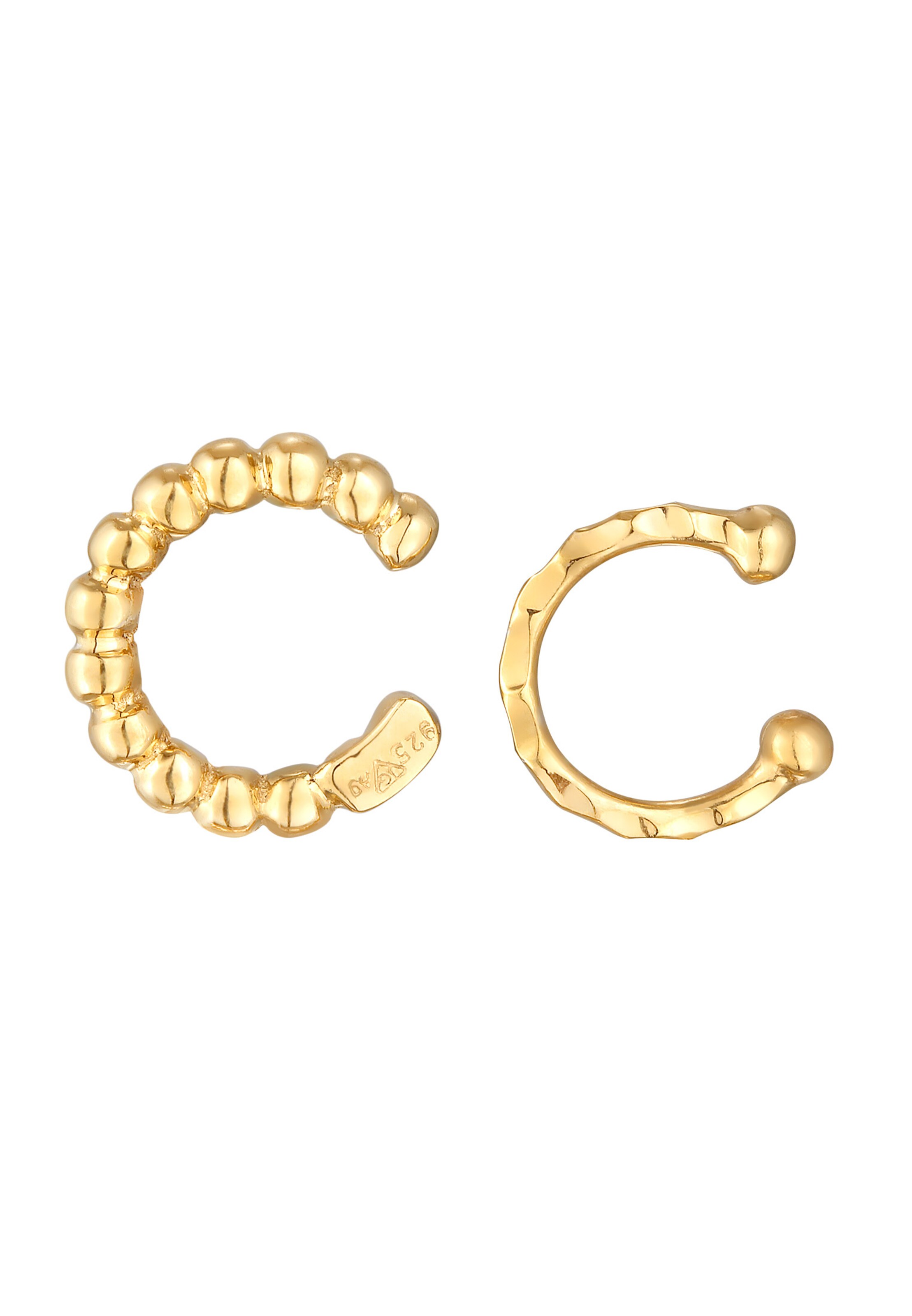 ELLI Oorbellen 'Kugel' in Goud