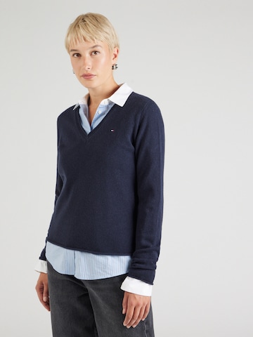 TOMMY HILFIGER Sweater in Blue: front