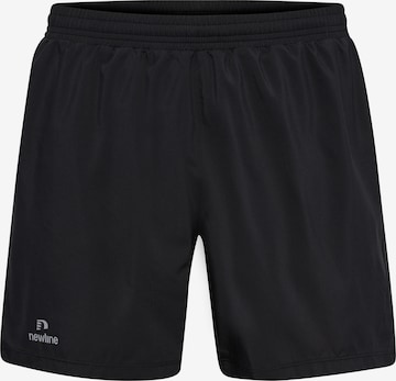 Newline Regular Workout Pants 'PERFORM' in Black: front