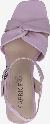 CAPRICE Sandalen met riem in Roze