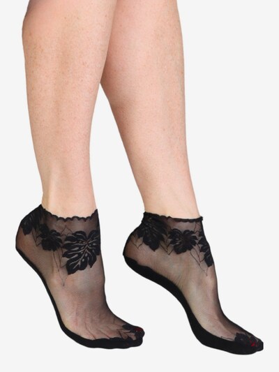 Sokisahtel Sokker 'LISANNE sheer socks' i 36-40 i sort, Produktvisning