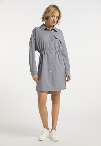 usha BLUE LABEL Платье-рубашка в Серый