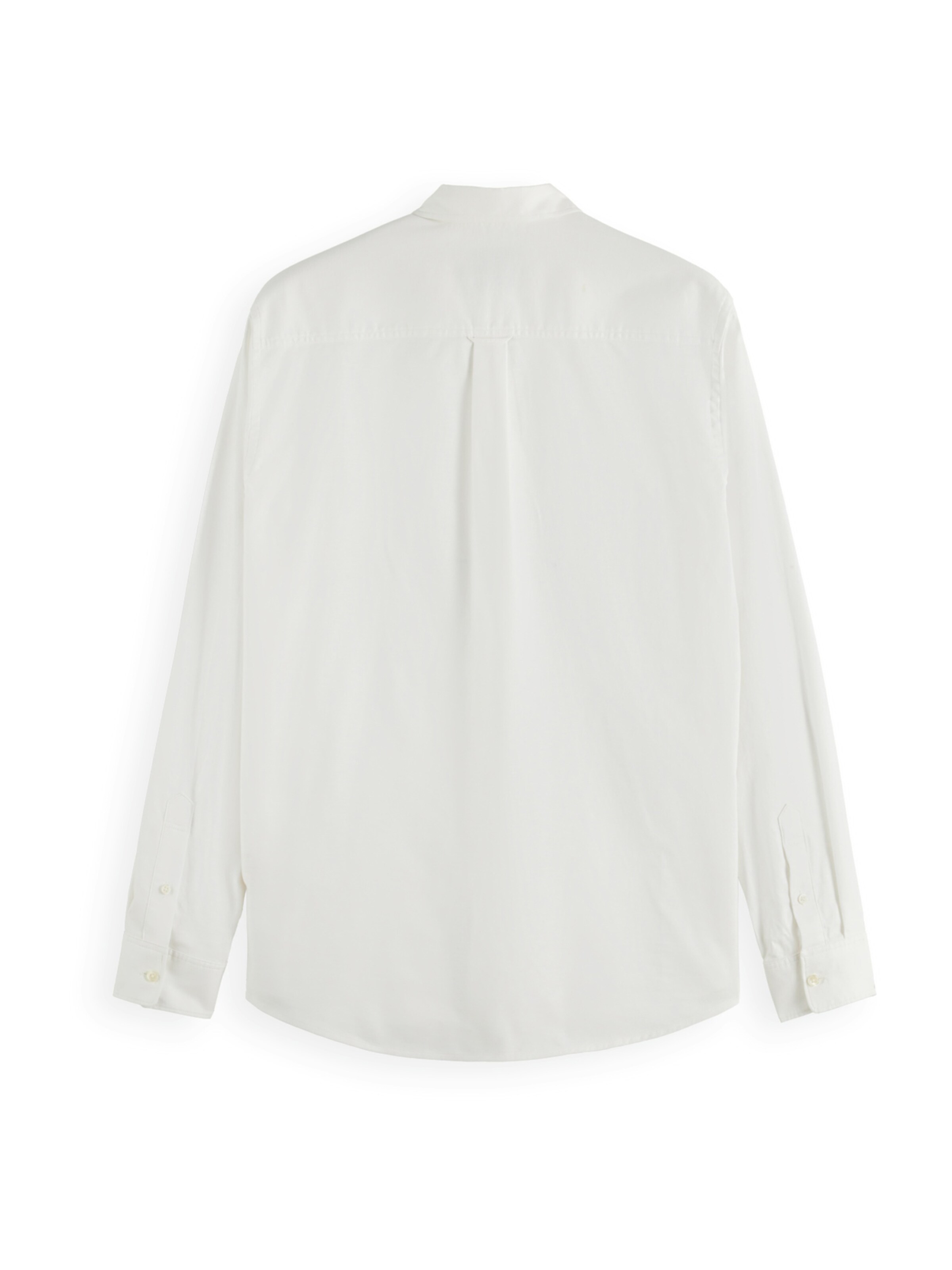 SCOTCH & SODA Regular fit Button Up Shirt in White