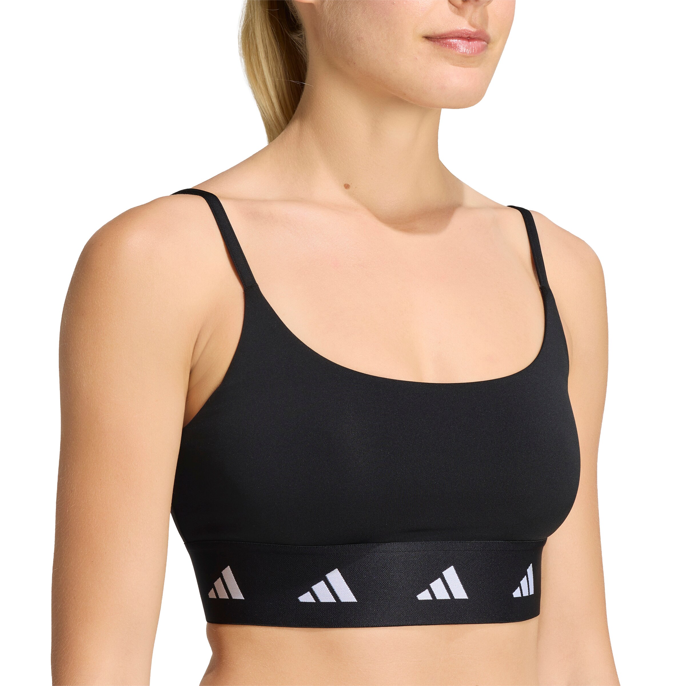 ADIDAS PERFORMANCE Μπουστάκι Αθλητικό σουτιέν σε μαύρο