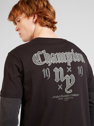 Champion Authentic Athletic Apparel Póló 'Pop Punk' - szürke