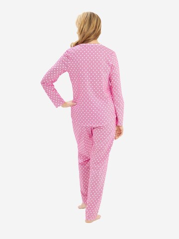Rösch Pajama 'Mustermix' in Pink