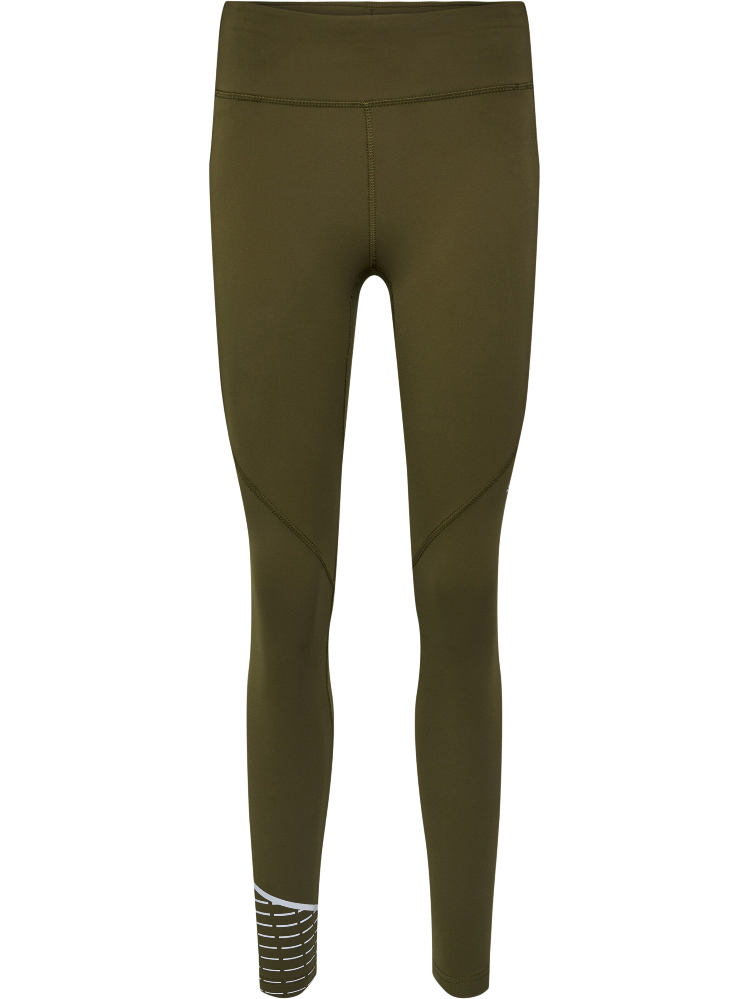 Newline Skinny Sportbroek 'Chicago' in Groen: voorkant