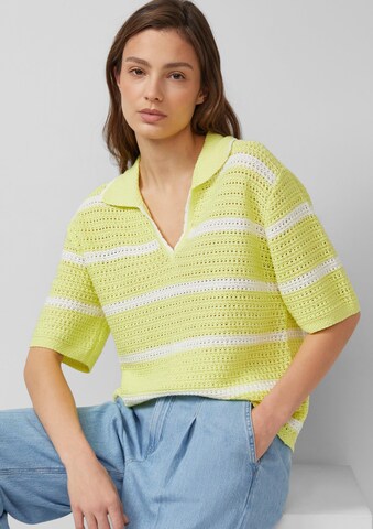 s.Oliver Sweater in Yellow