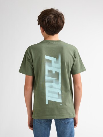 Petrol Industries Shirt 'Toro' in Groen: voorkant