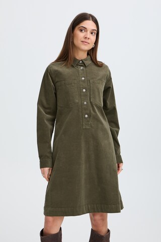 Pulz Blousejurk 'Sally' in Groen: voorkant