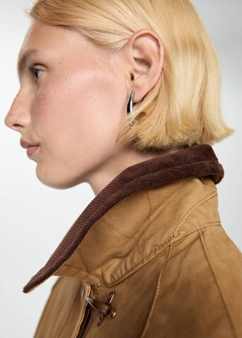 MANGO Parka 'Fire' in Braun