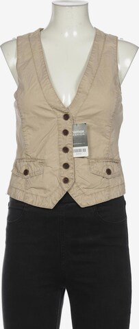 OPUS Vest in M in Beige: front