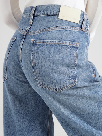 Wide leg Jeans de la Citizens of Humanity pe albastru