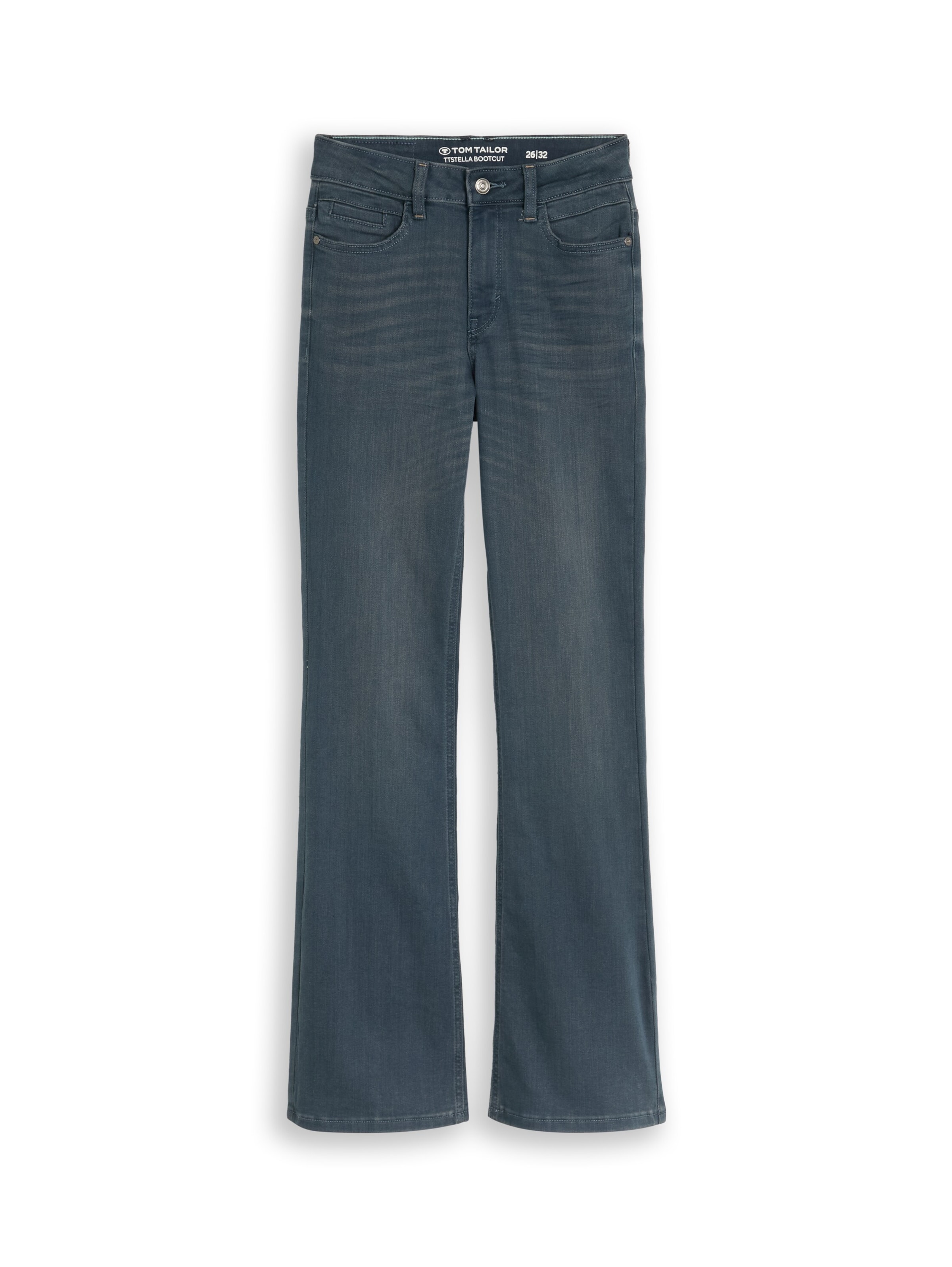 TOM TAILOR - Bootcut Vaquero 'Stella' en azul: frente