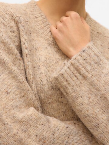 VERO MODA - Jersey 'VMIngrid' en beige