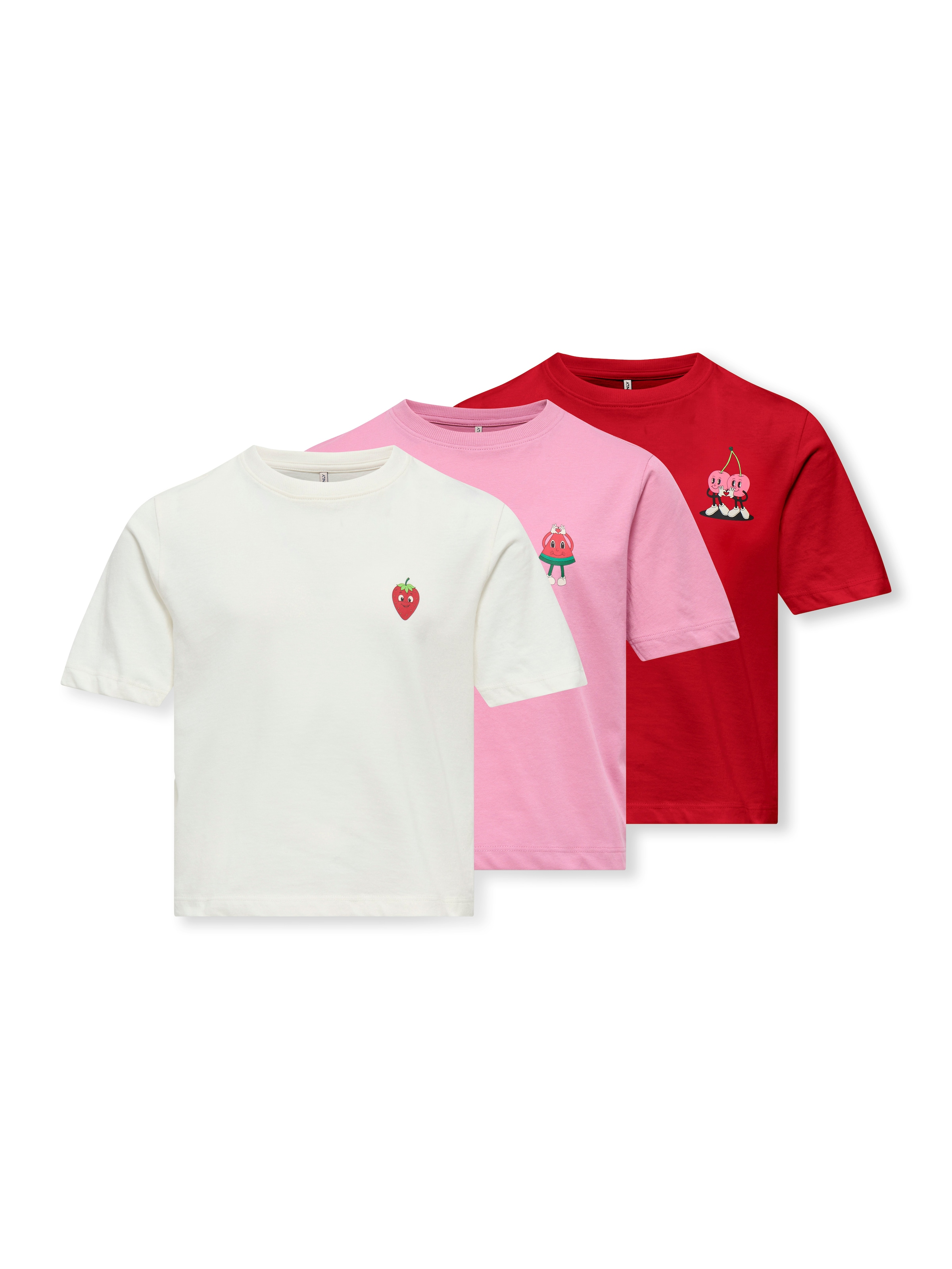 ONLY GIRLS Shirt in Pink: front