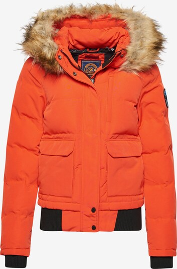 Superdry Jacke 'Everest' in orange / schwarz, Produktansicht