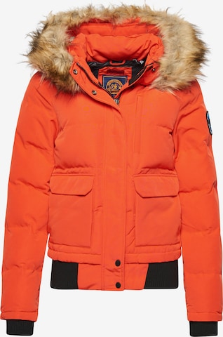 Veste d�’hiver 'Everest' Superdry en orange : devant