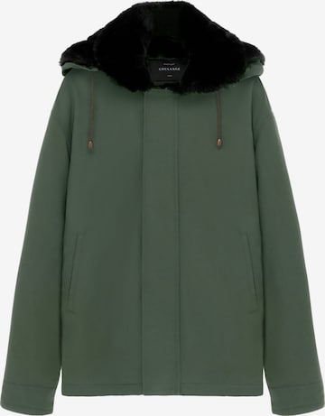 Parka d’hiver 'Heritage' Coulange en vert : devant