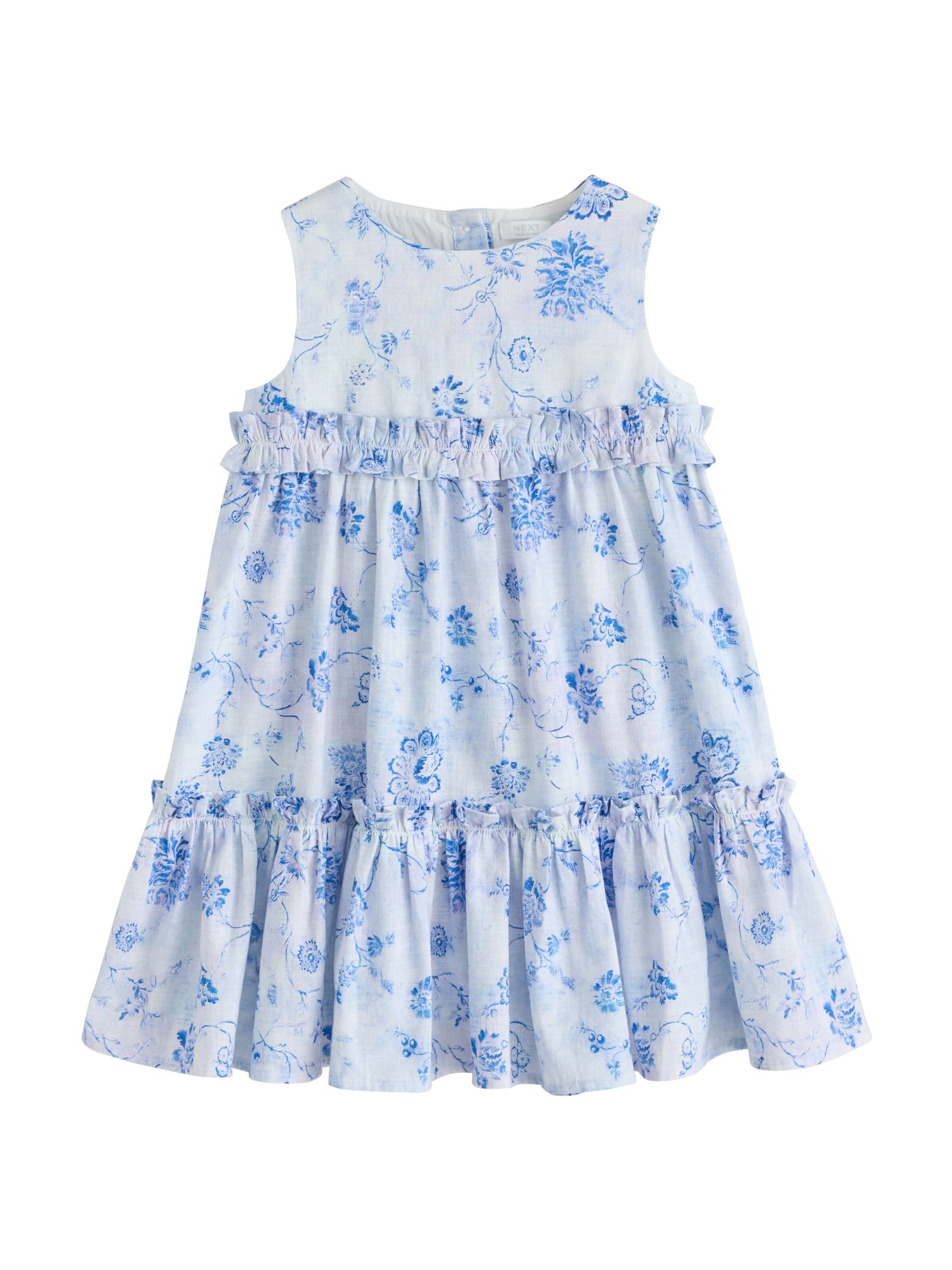 Next Jurk in Blauw: voorkant
