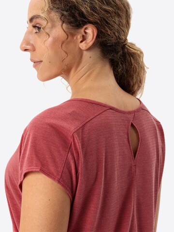 VAUDE Performance shirt 'Skomer III ' in Red