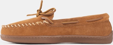 ruda Minnetonka Mokasinai 'Pileline hardsole': priekis