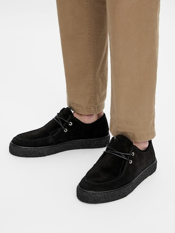 Bianco Moccasins in Black