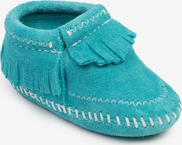 Minnetonka Laarzen 'Riley Suede' in Blauw