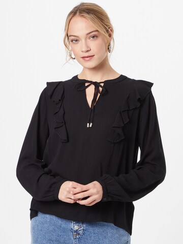 ABOUT YOU - Blusa 'Darja' en negro: frente