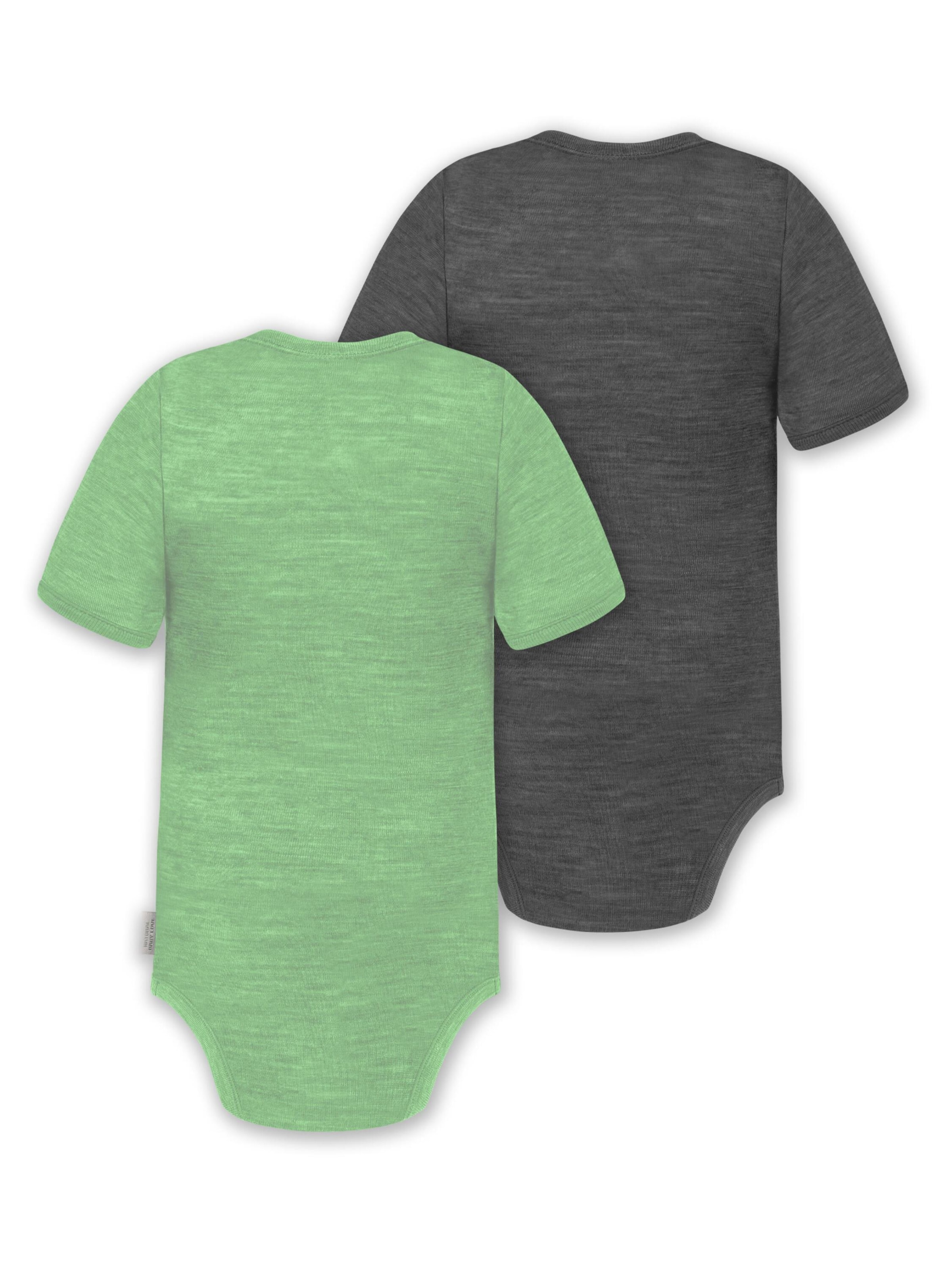 Barboteuse / body 'Tihoi' normani en vert