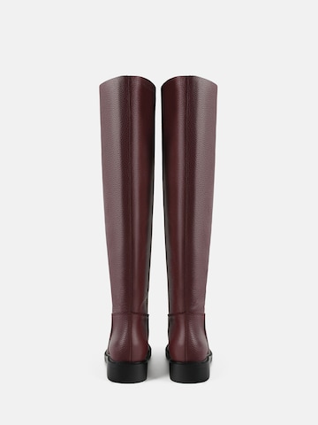 L37 HANDMADE SHOES Boots 'MR JONES MAXI'‌‌‌‌‌‌‌‌ in Rot